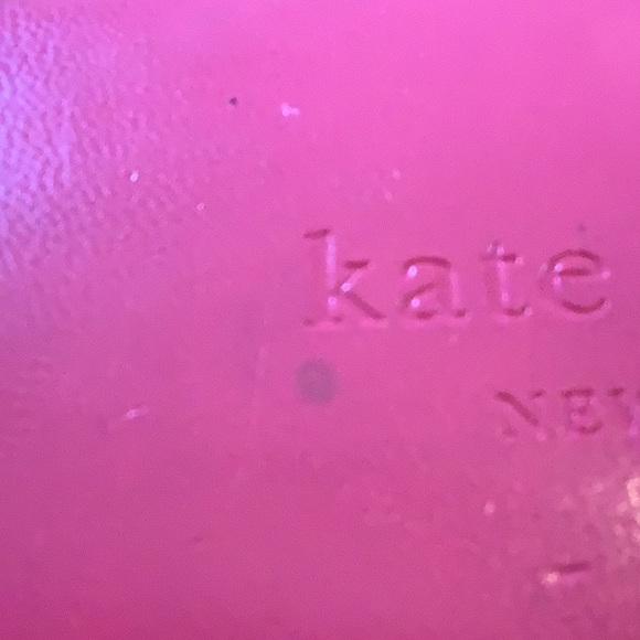 Kate Spade pink eyeglasses/sunglasses case - Picture 2 of 4